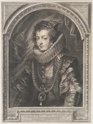 Porträt von Elisabeth von Bourbon, Königin von Spanien, 1632