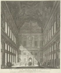 Bürgersaal im Rathaus am Dam in Amsterdam