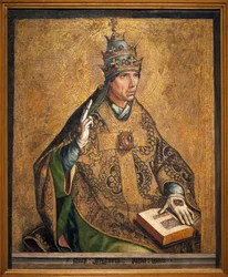 Porträt von Papst Gregor dem Großen
