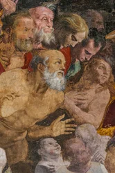 Johannes der Täufer tauft Menschen, Poggi-Kapelle