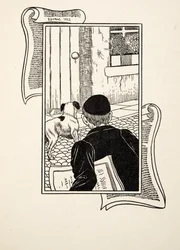 Ein außergewöhnlicher Zeitungsjunge, aus Hundert Anekdoten über Tiere, veröffentlicht 1924