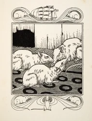 Kindespflicht, aus Hundert Anekdoten von Tieren, veröffentlicht 1924