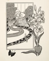 Kindliche Faszination, aus A Hundred Anecdotes of Animals, veröffentlicht 1924