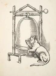 Die Essensglocke, aus Hundert Anekdoten über Tiere, veröffentlicht 1924