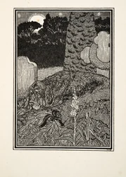 Der Hund von Montargis, aus Hundert Anekdoten über Tiere, veröffentlicht 1924