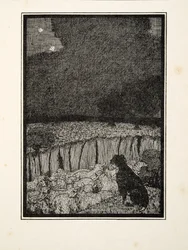 Der Schäferhund, aus Hundert Anekdoten über Tiere, veröffentlicht 1924