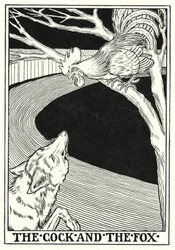 Fabeln von La Fontaine: Der Hahn und der Fuchs