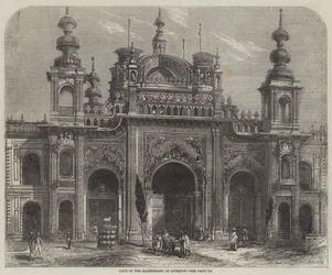 Tor des Kaiserbagh in Lucknow