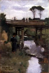 Fischerjunge, Tokio, Mai 1891