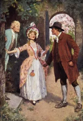 Illustration für Wuthering Heights von Emily Bronte