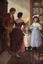 Illustration für Wuthering Heights von Emily Bronte