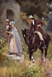 Illustration für Wuthering Heights von Emily Bronte