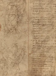 Figurenstudien (verso)