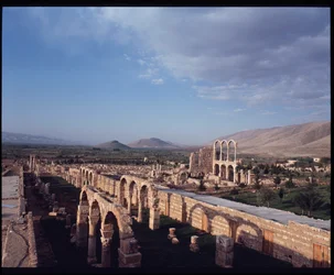 Ansicht der Stadt Anjar, 705-710