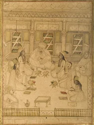 Manuskript des Gulistan von Sadi, 1787