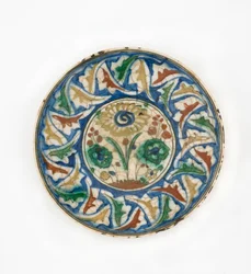 Teller, Iran, Safawidenzeit, spätes 16. bis frühes 17. Jahrhundert