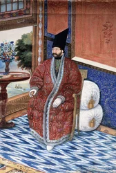 Porträt von Prinz Ardshir Mirza