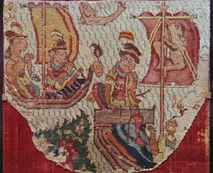 Teppich mit indo-portugiesischen Motiven, Safawiden-Dynastie