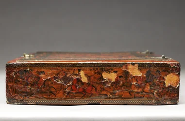 Werkzeugkasten, der die Heilige Familie darstellt, ca. 1830