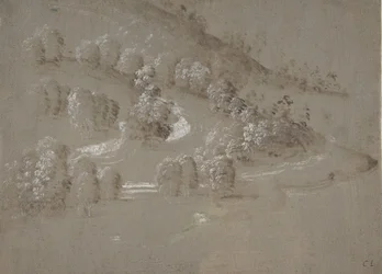 Landschaft recto, Landschaft verso, 1489-90