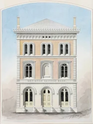 Dry Dock Savings Bank, New York City, New York, Wettbewerbsentwurf
