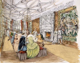 Berry Pomeroy Castle, ca. 1600, ca. 1990-2010
