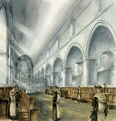 Rievaulx Abbey, 13. Jahrhundert, ca. 1990-2010