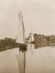 Das Dorf Horning, ca. 1886