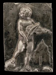 Ein Putto, der die Muse Erato symbolisiert, ca. 1540