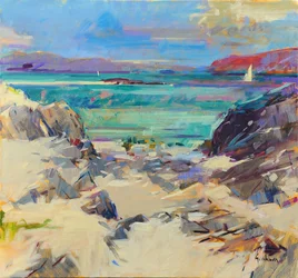 Iona Sand und Felsen, 2021