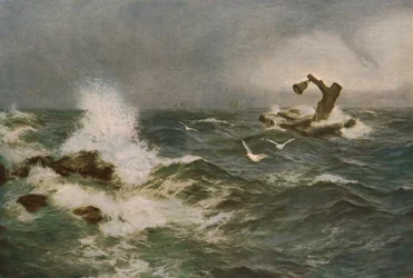 Der Inchcape-Felsen, 1908, um 1930.