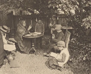 Eine Damenschule
