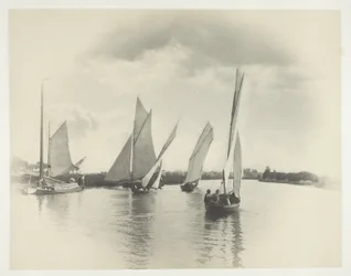 Ein Segelwettbewerb in Horning