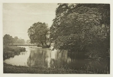 Kräheninsel-Bach, Fluss Wye
