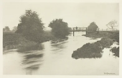 Fußgängerbrücke in der Nähe von Tottenham