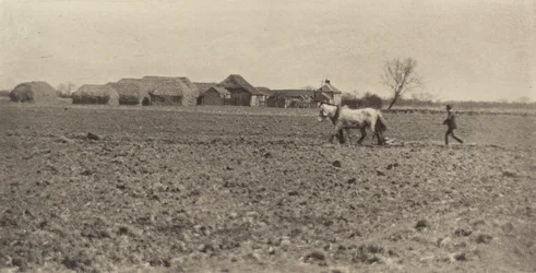 Marsh Farm im frühen Frühling