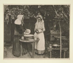 Mrs. Peck und Mary Critten