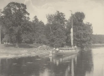 Der Fluss Bure bei Coltishall, 1886