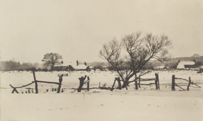 Die verschneiten Marschlande, 1890-1891, gedruckt 1893