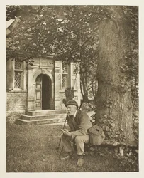 Walton und Cottons Fischerhaus (Die Tür)