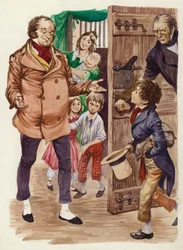 David Copperfield trifft Mr. Micawber