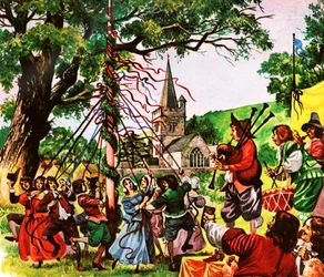 England wird nach der Restauration wieder fröhlich