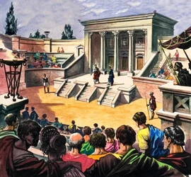 Römisches Theater in Großbritannien