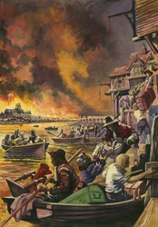 Das Große Feuer von London 1666