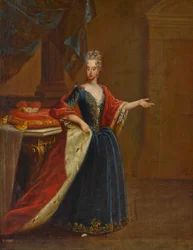 Porträt von Maria Antonia von Österreich, Kurfürstin von Bayern