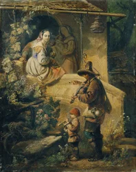 Idylle (Italienische Bettelmusikanten)