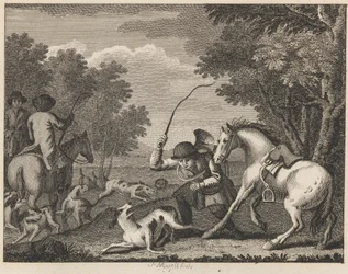 Der Hund und der Jäger