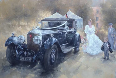 Bentley und Braut