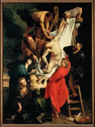 Altar: Kreuzabnahme, zentrales Panel