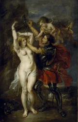 Andromeda von Perseus befreit, 1641-1642